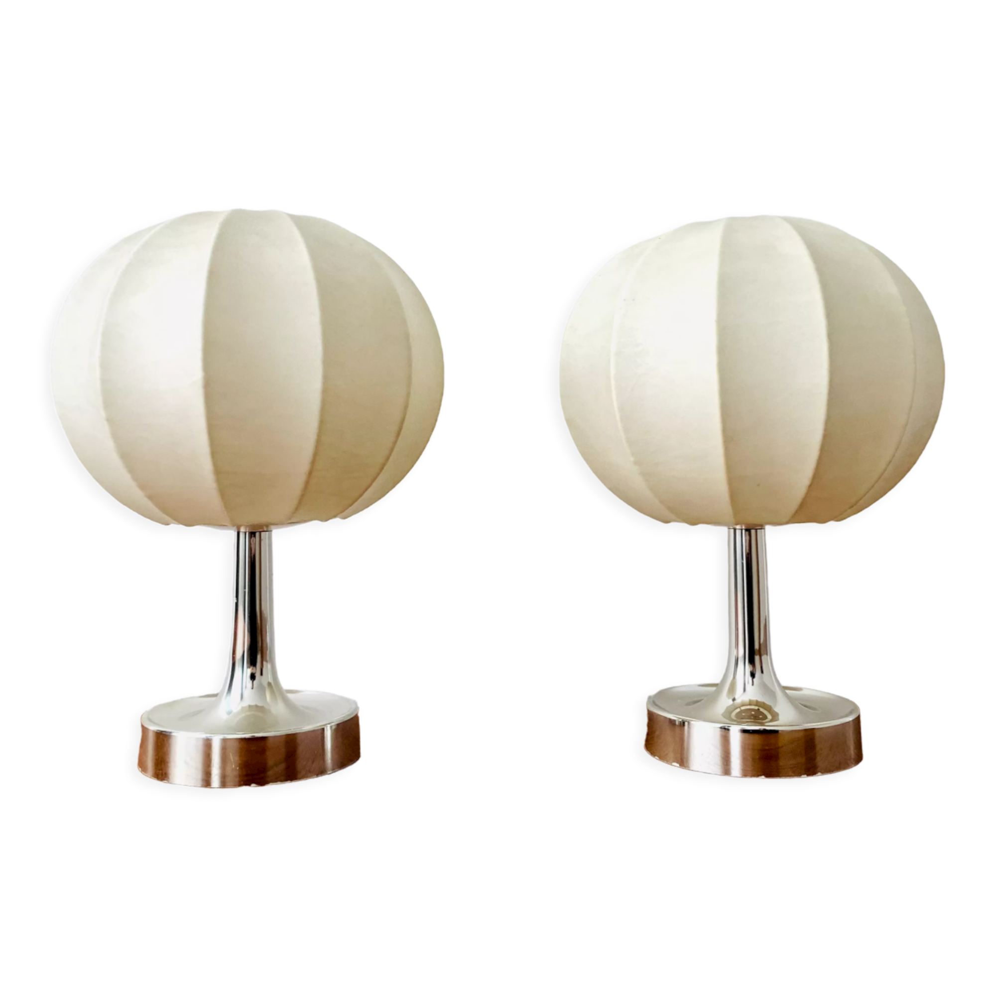 Set of 2 cocoon table lamps