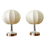 Set of 2 cocoon table lamps