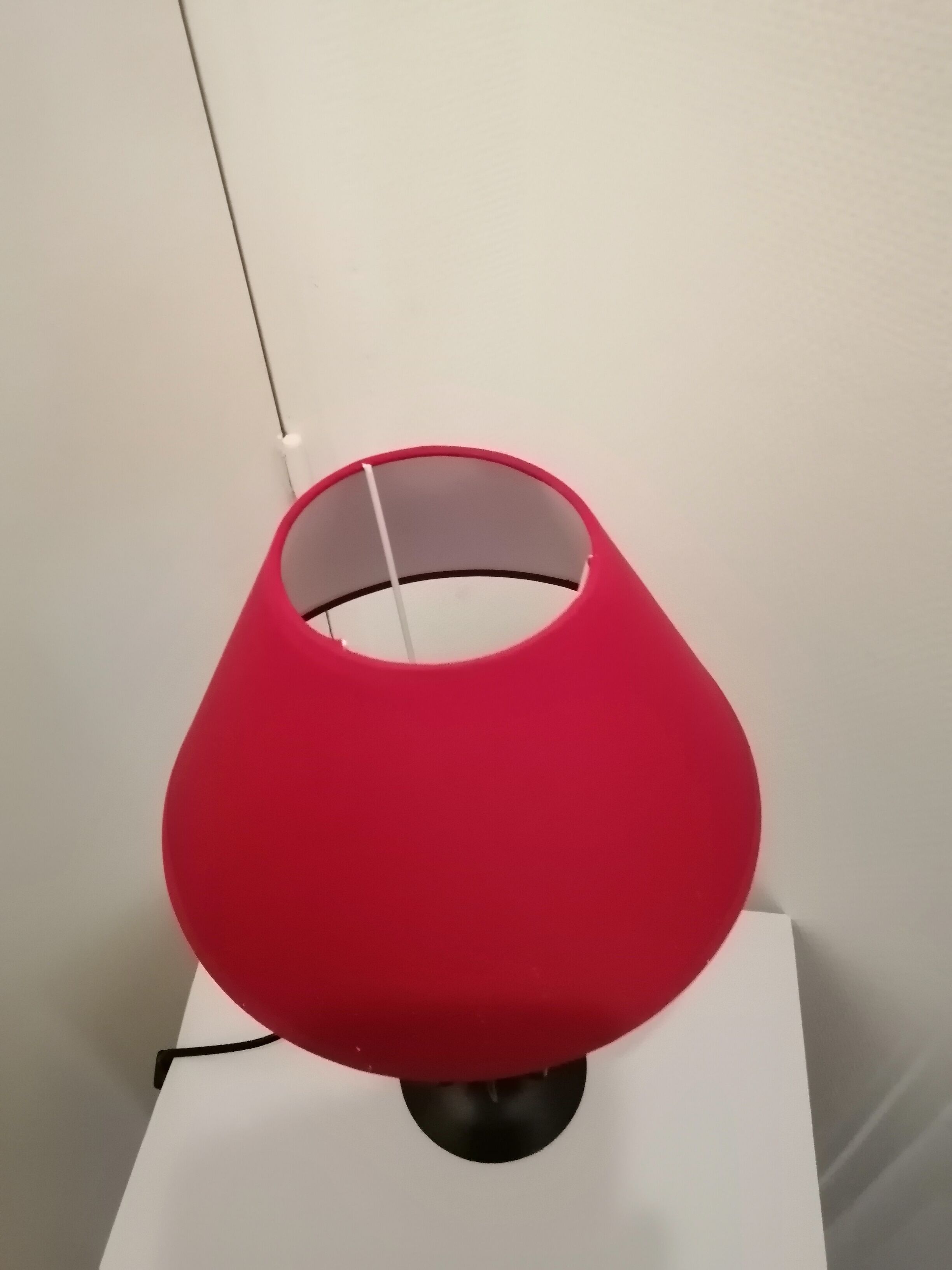 Art deco wrought iron floor lamp