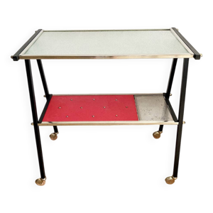 Desserte en verre et - 1960