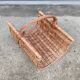 Wicker log basket 1970