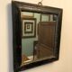 Mirror early 20th black 20x22cm
