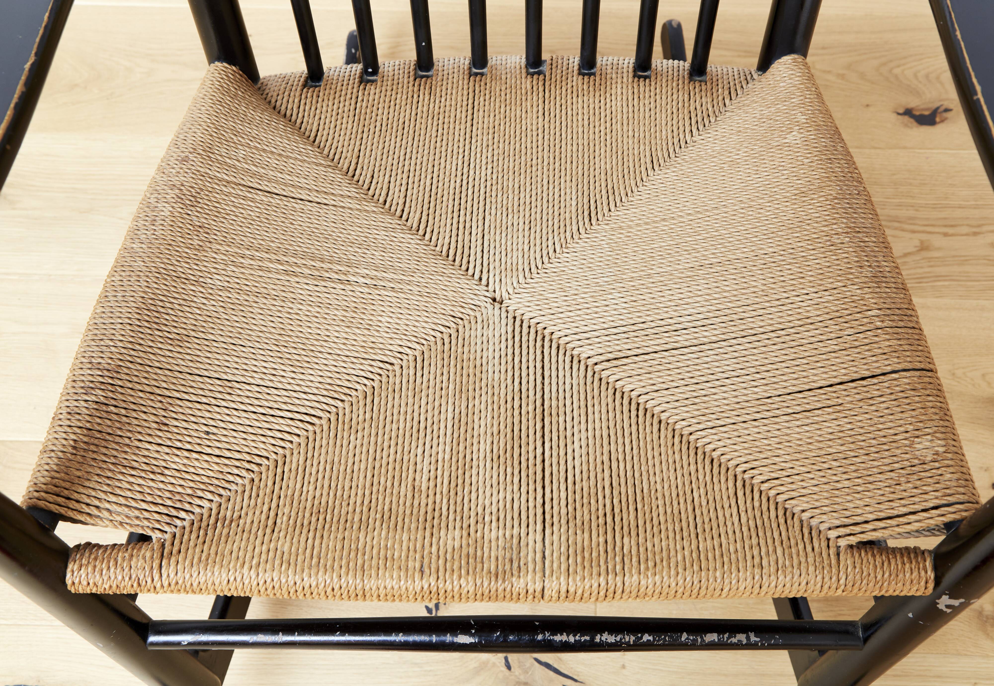 Fauteuil à bascule Hans J.Wegner J16 pour FDB Møbler