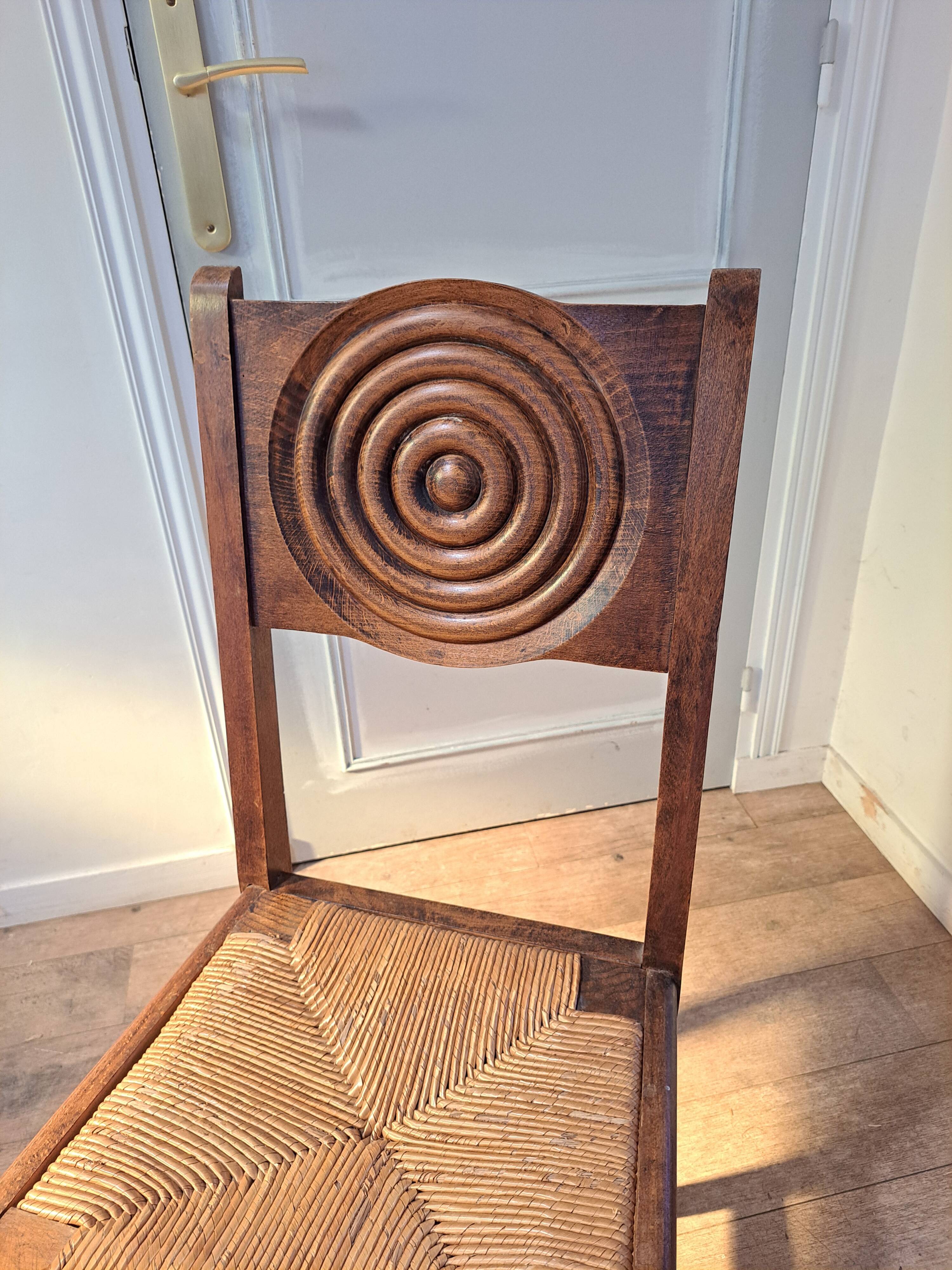 6 arts and crafts chairs