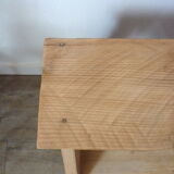 Step ladder 3 steps in solid wood