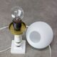Vintage Italian Table Lamp in Brass and Marble, 1960s
