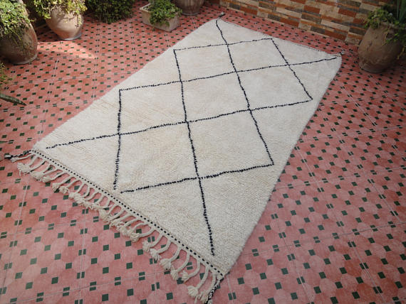 Beni ouarain 155x250cm carpet