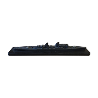 Russian metal boat model
