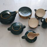 Art Deco tea set earthenware SALINS