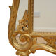 19th century giltwood wall mirror - 116x71cm