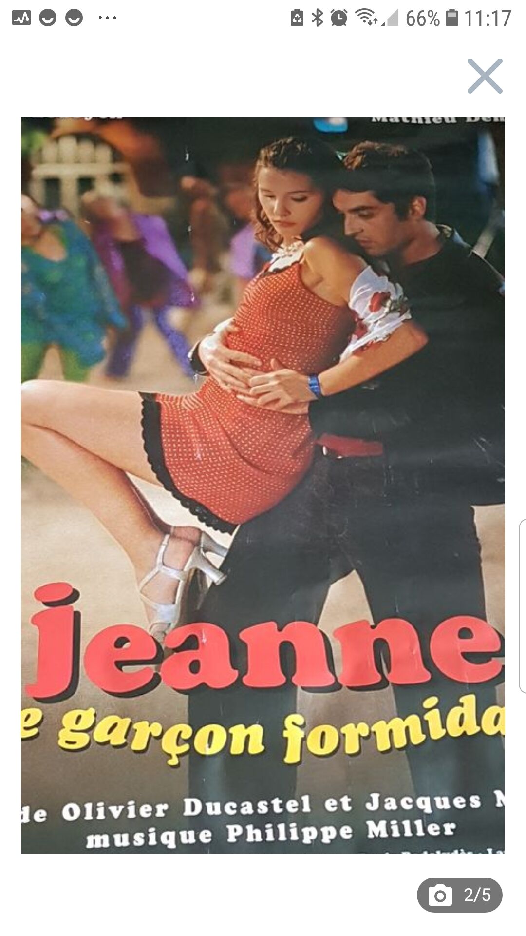 Vintage cinema poster 173 x 120 cm