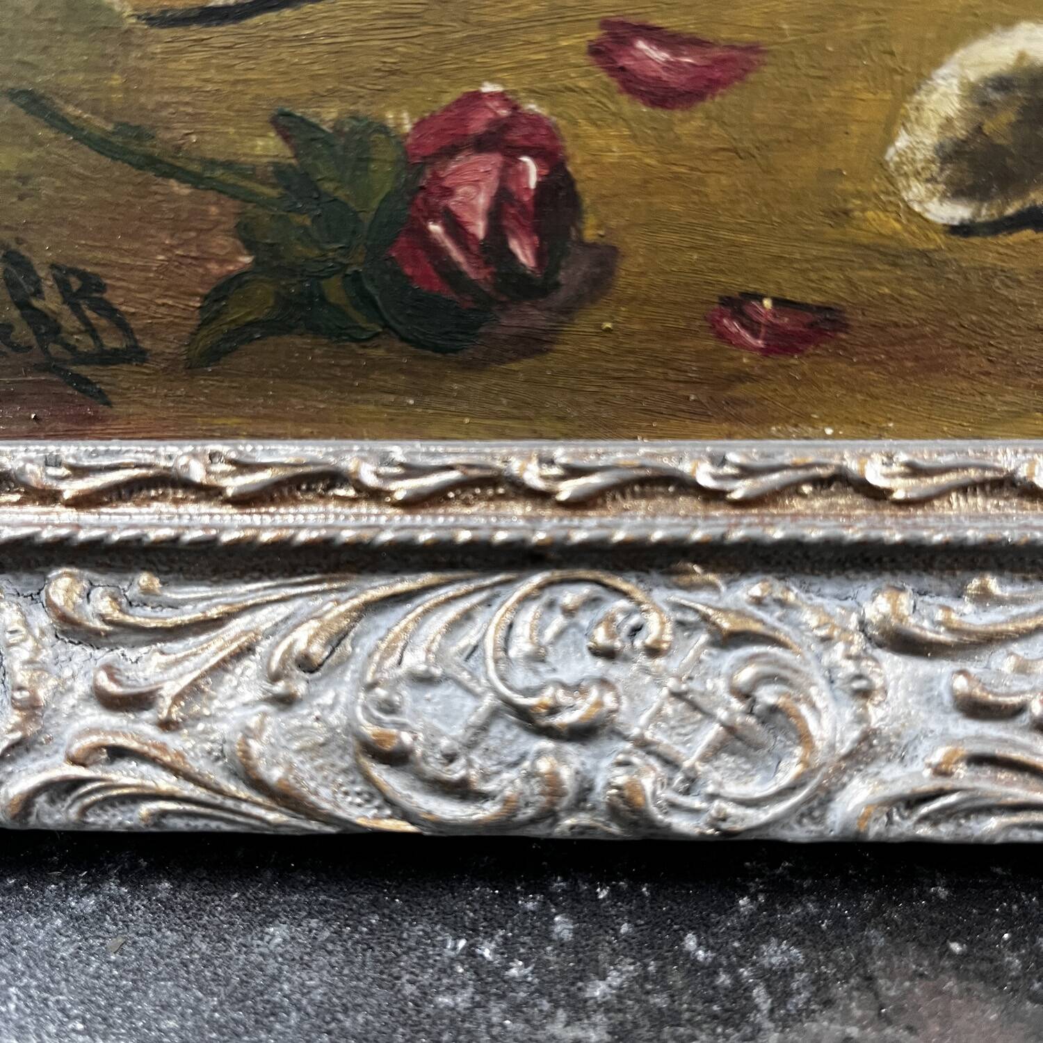 Painting from 1900 "The Cat with the Rose"