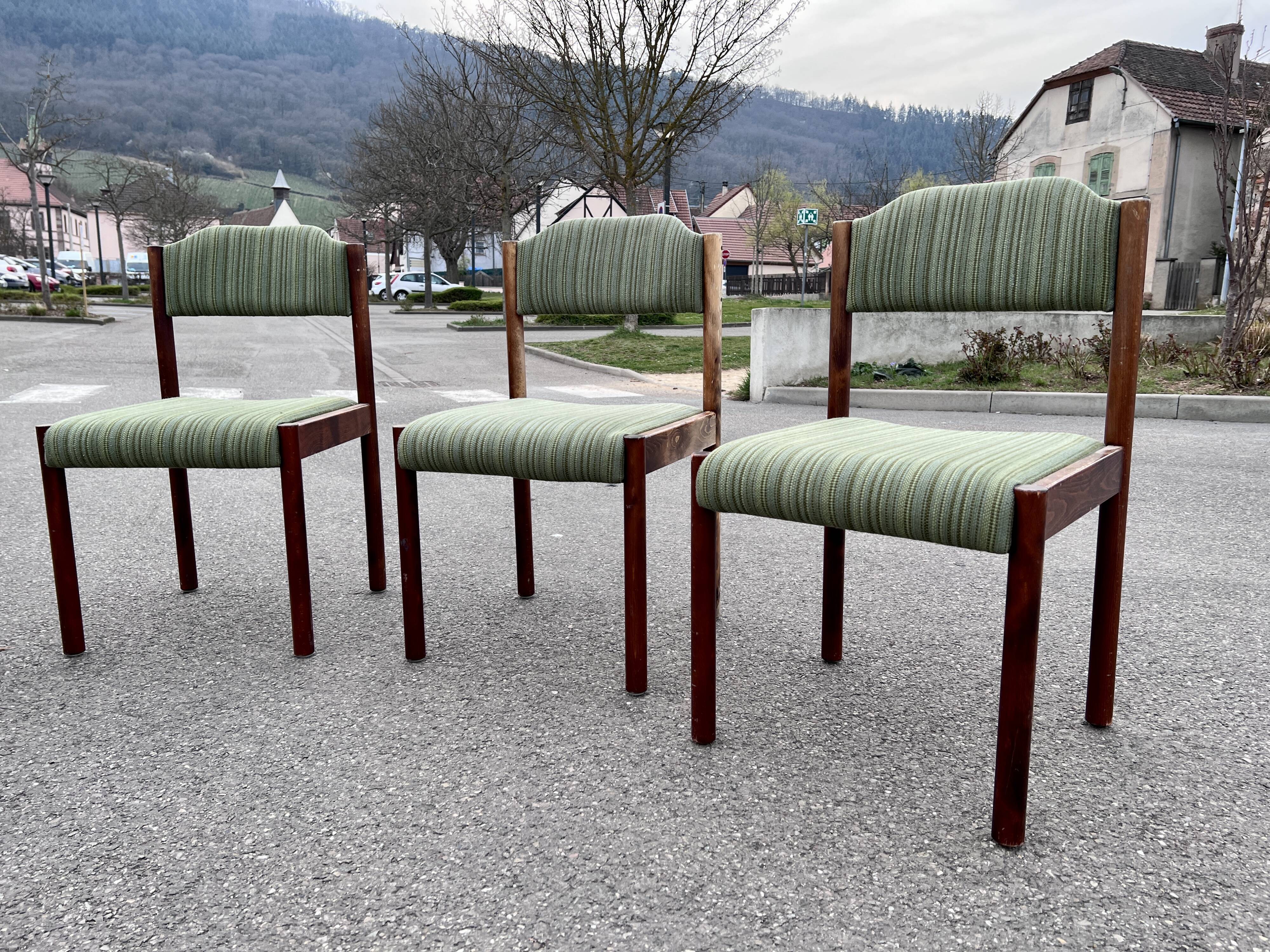 Scandinavian chair series armchair ottoman chair in rosewood