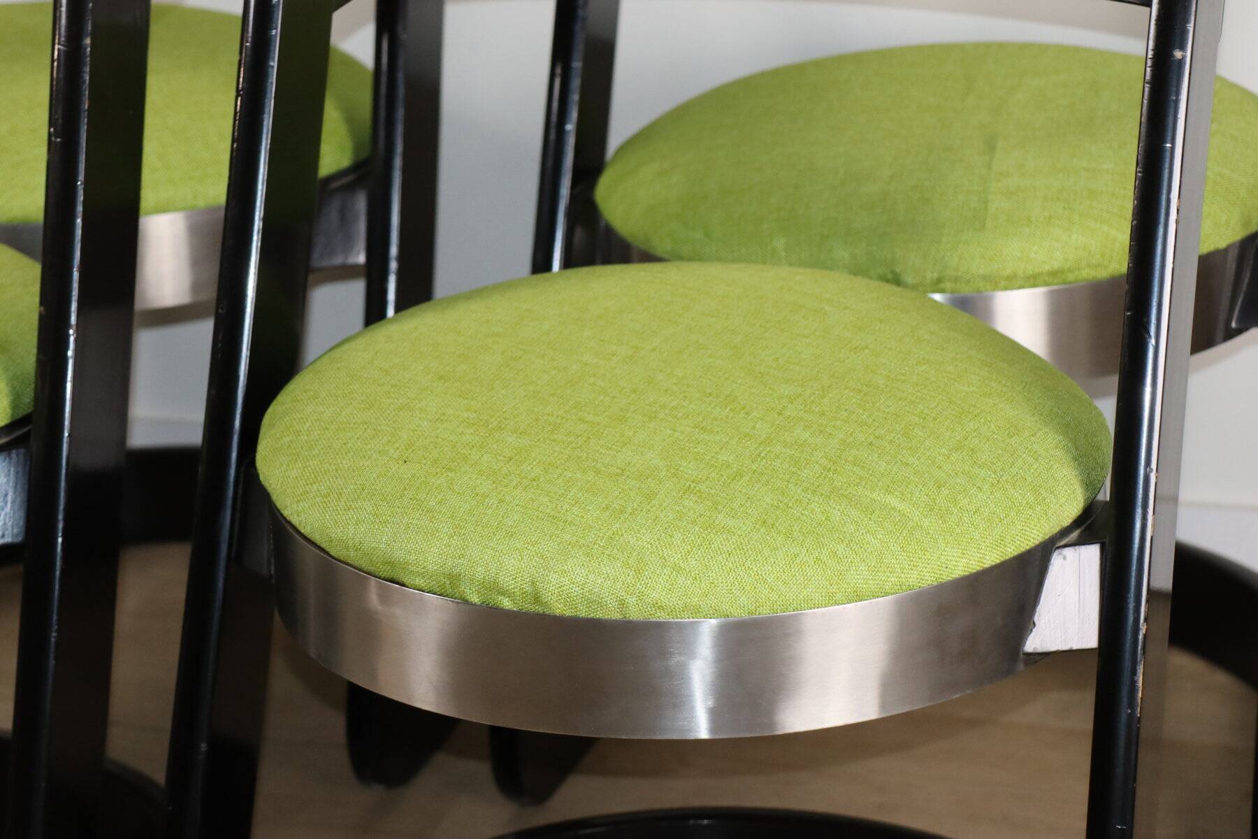 Dining room set Willy Rizzo – Table & Chairs – 1970s