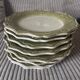 Set of 8 dessert plates in earthenware - the red cedar