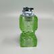 1970s Stunning Green Smoking Set By Antonio Imperatore in Murano Glass. Mad