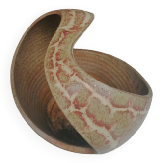 Vase "basket" ceramic Accolay