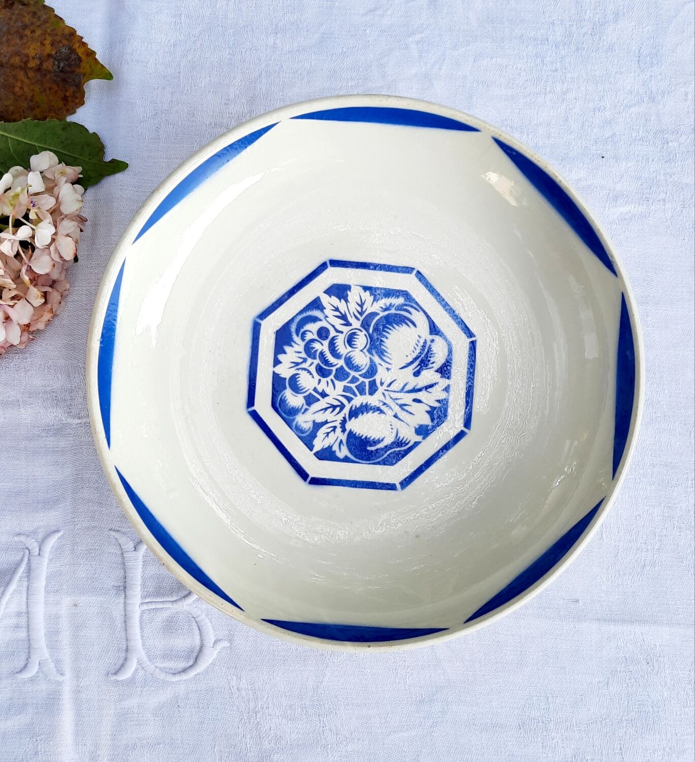 Old mounted plate Lunéville