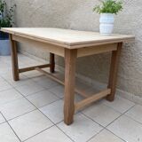 Extended farmhouse table