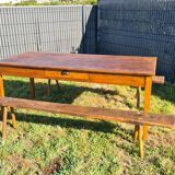 Solid pine farm table 180cm