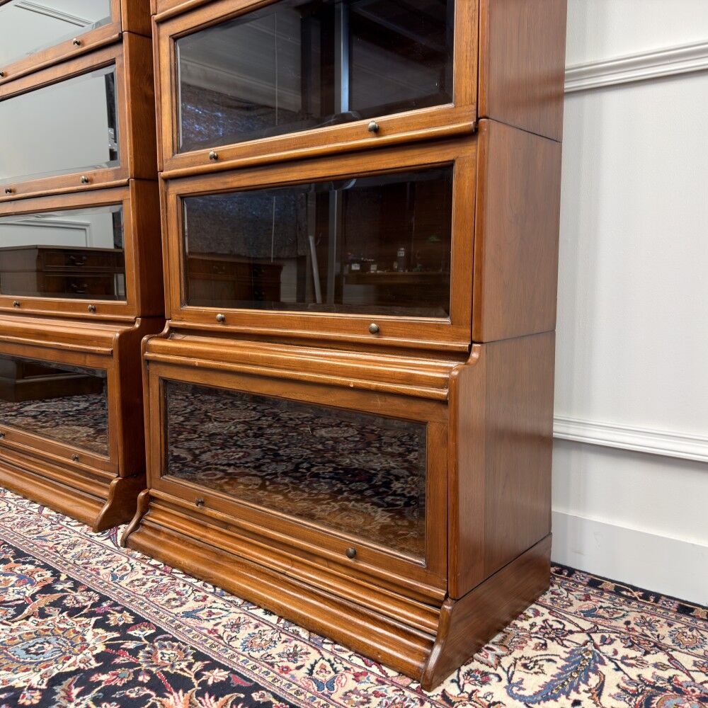 Classic English Globe Wernicke Style Bookcase