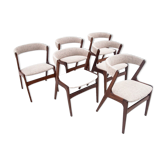 6 dining chairs, Korup Stolefabrik, Denmark, 1960s