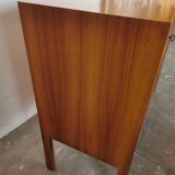 Vintage storage cabinet from the 60s, walnut.