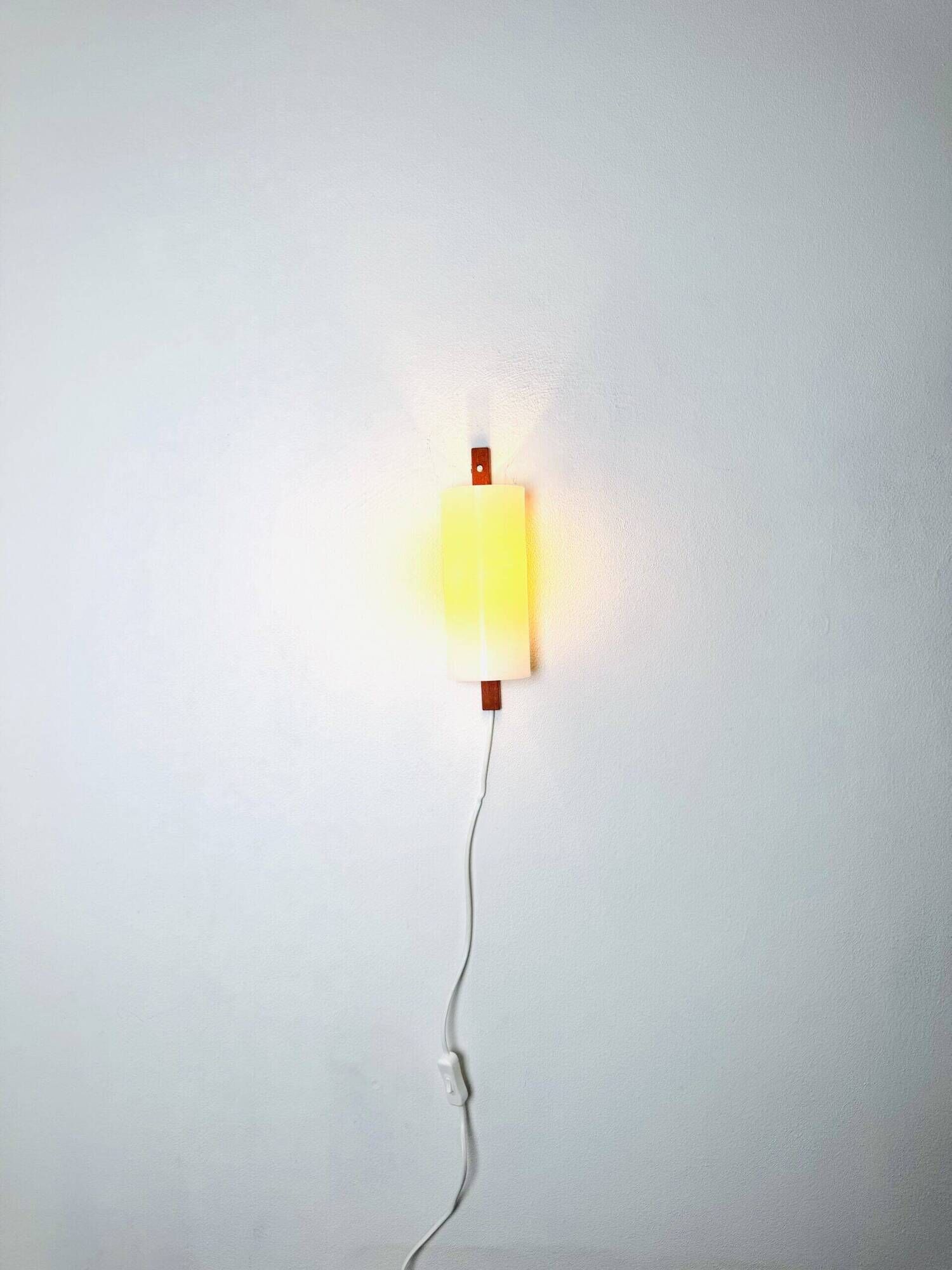 Cylindrical Wall Lamp By Hans-Agne Jakobsson For Markaryd, Sweden 1960S