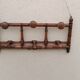 Antique wall coat rack imitation vintage bamboo