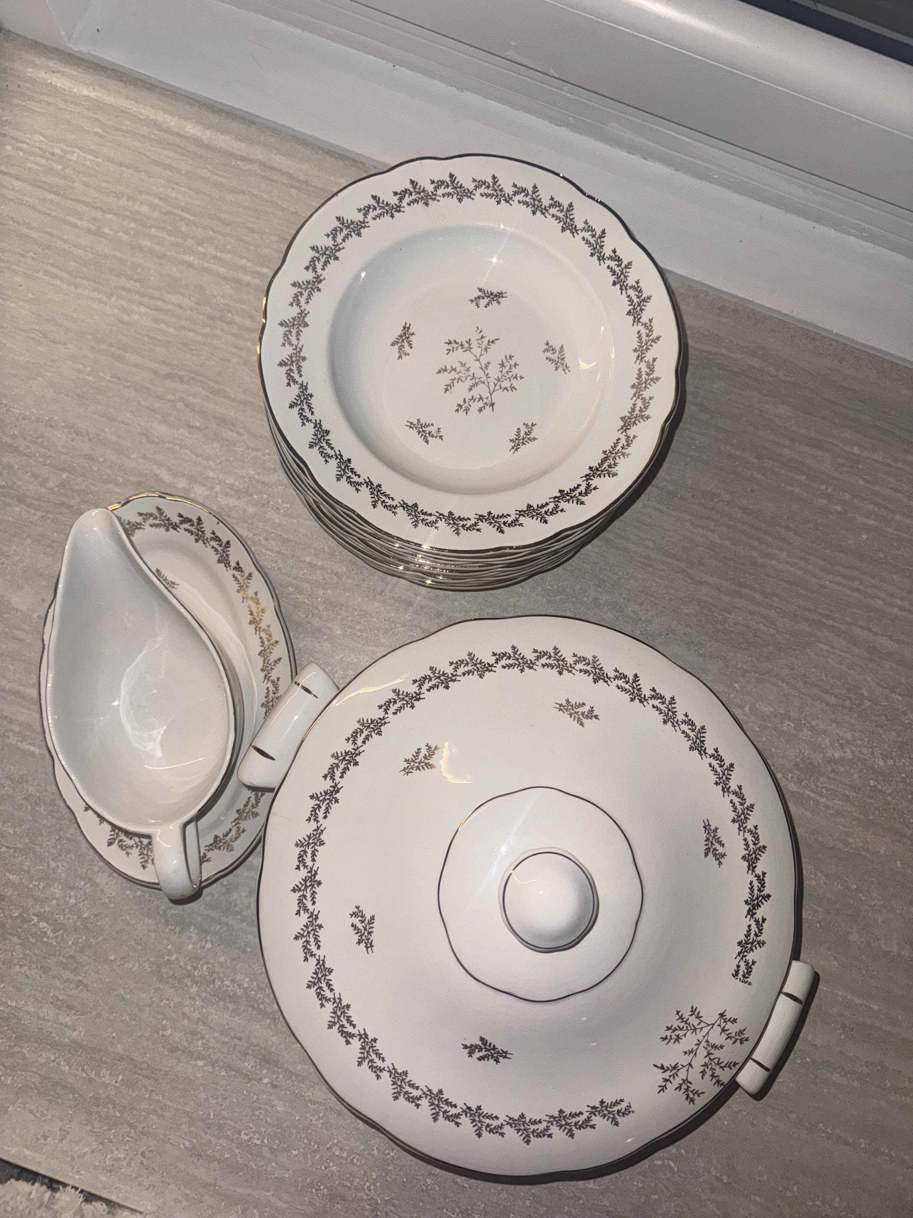 Lunéville service kg Lunéville Lutetia 16 pieces