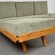 Vintage Corner Sofa Bed with Ottoman, 1960s, Czechoslovakia