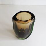 1950's “elegance” sommerso vase, pattern no. 54181 by jaroslav beranek