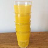 Set of 4 glasses vintage 60 years