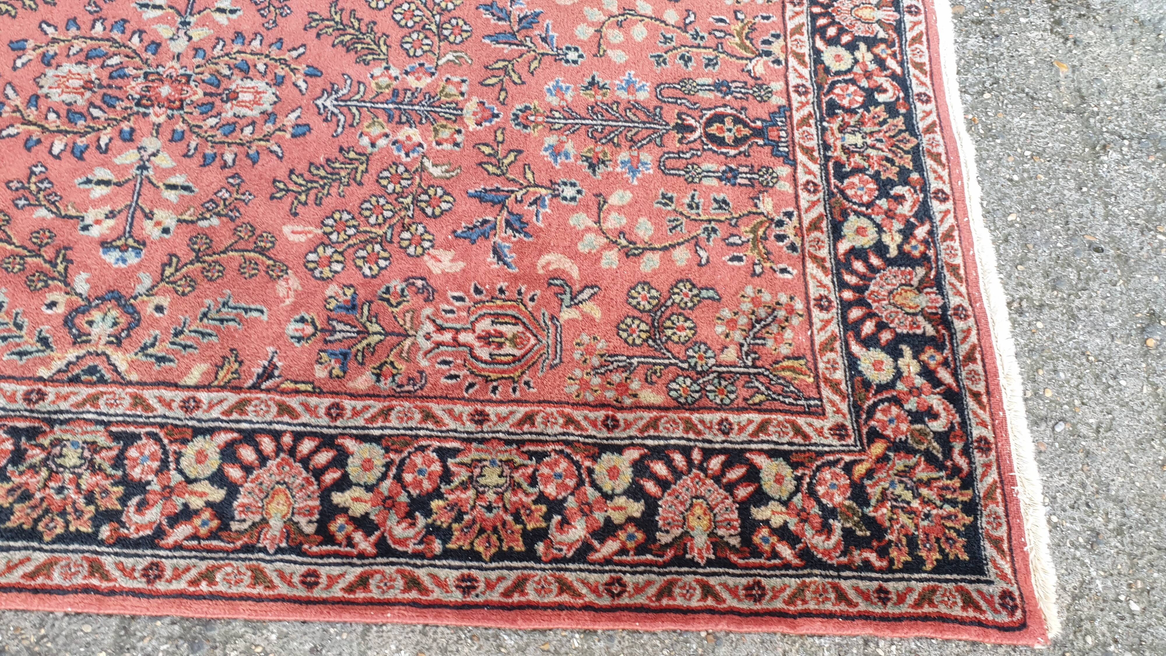 Heriz oriental carpet