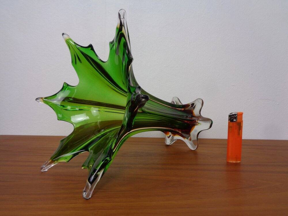 Murano Sommerso Glass Vase, 1960s