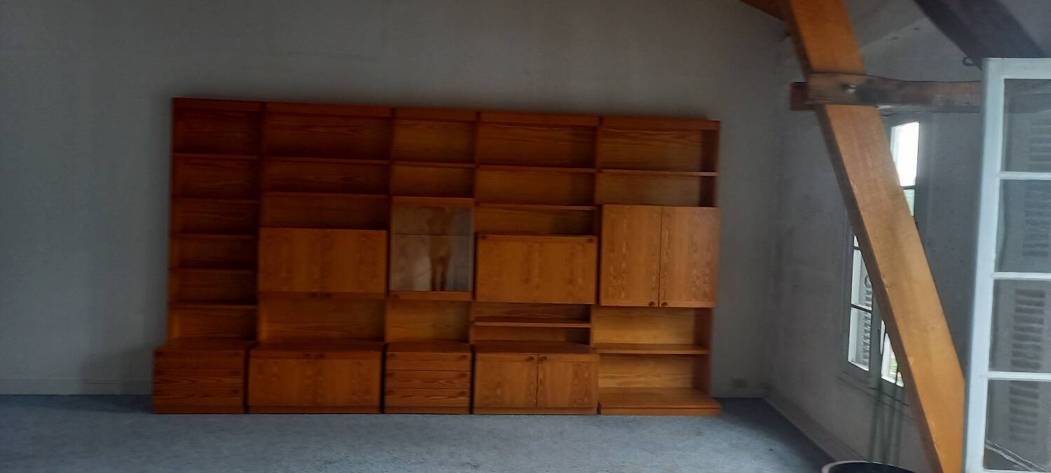 Living room library