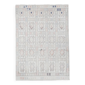 Vintage Turkish kilim, handwoven, 156x216 cm.