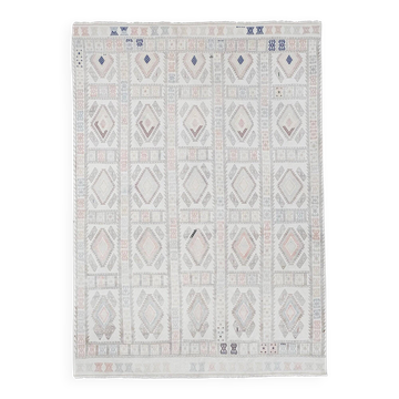 Kilim turc vintage tissé main 156x216 cm