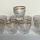 9 vintage shot glasses