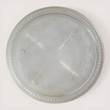 Art Nouveau glass coaster