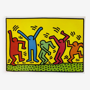 Keith haring poster “dance” 1987