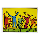 Keith haring affiche « dance » 1987
