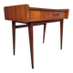 Scandinavian console dressing table desk with drop-down top