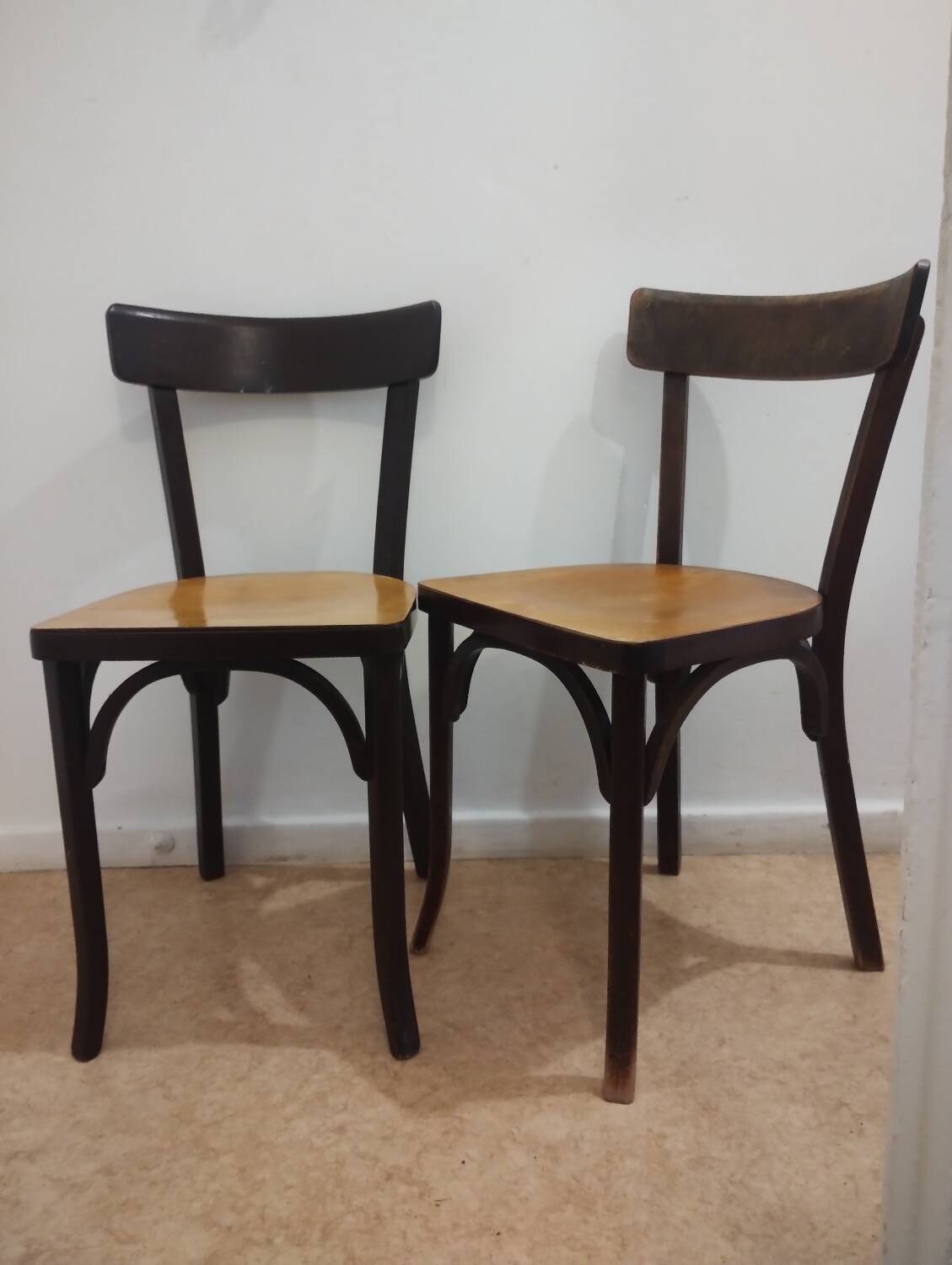 Chaises de bistrot Baumann