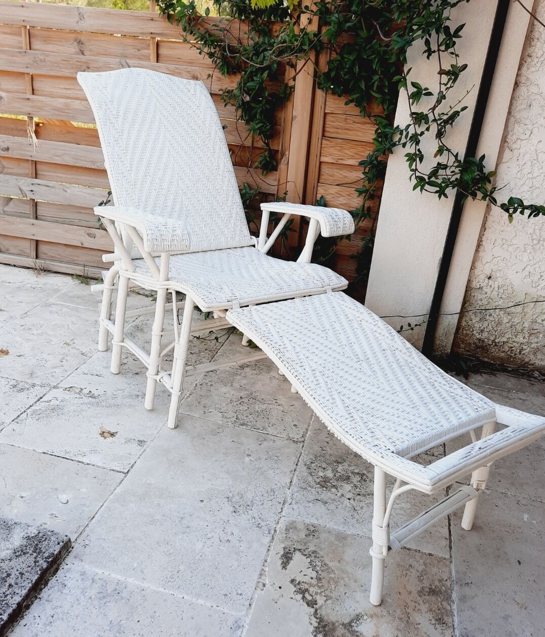 Chilean, vintage deckchair
