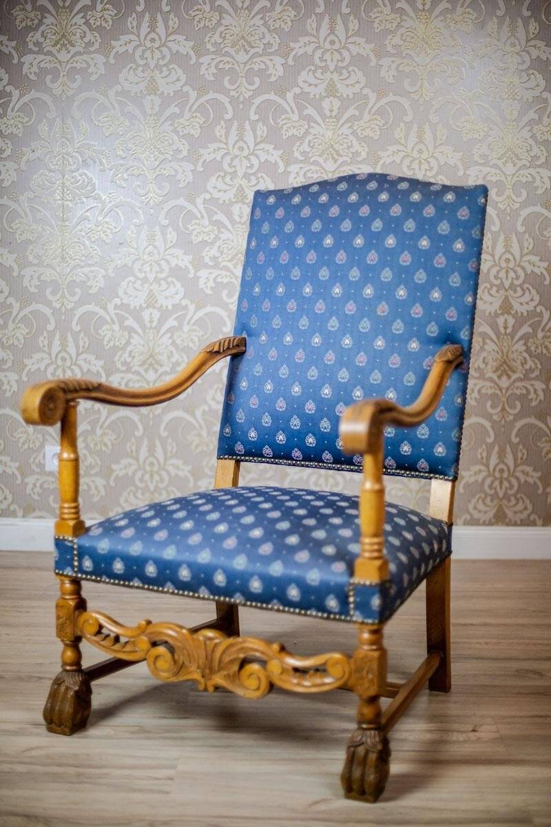 Carved Armchair-Throne, 1980s
