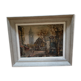 painting, Vieux Montmartre, Raymond Besse