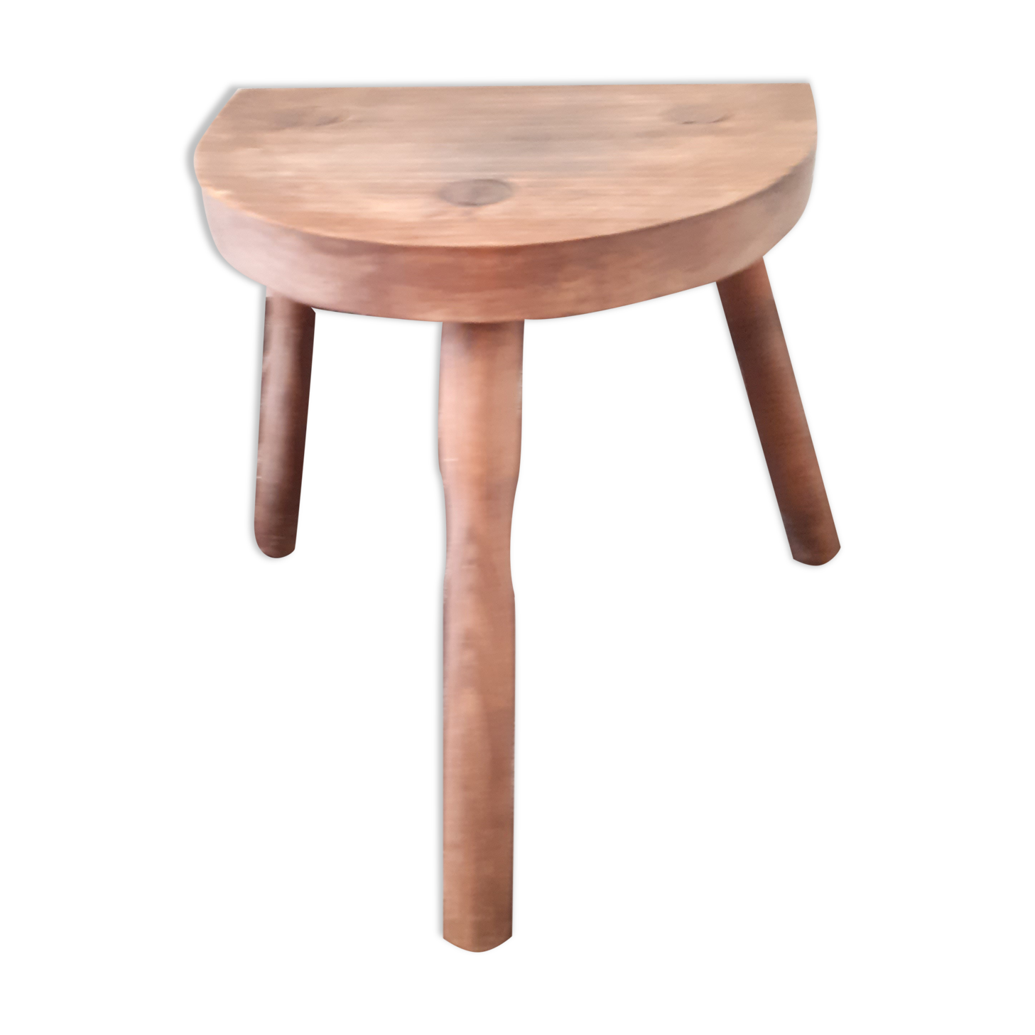 Tabouret tripode en bois