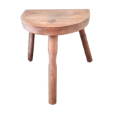 Wooden tripod stool