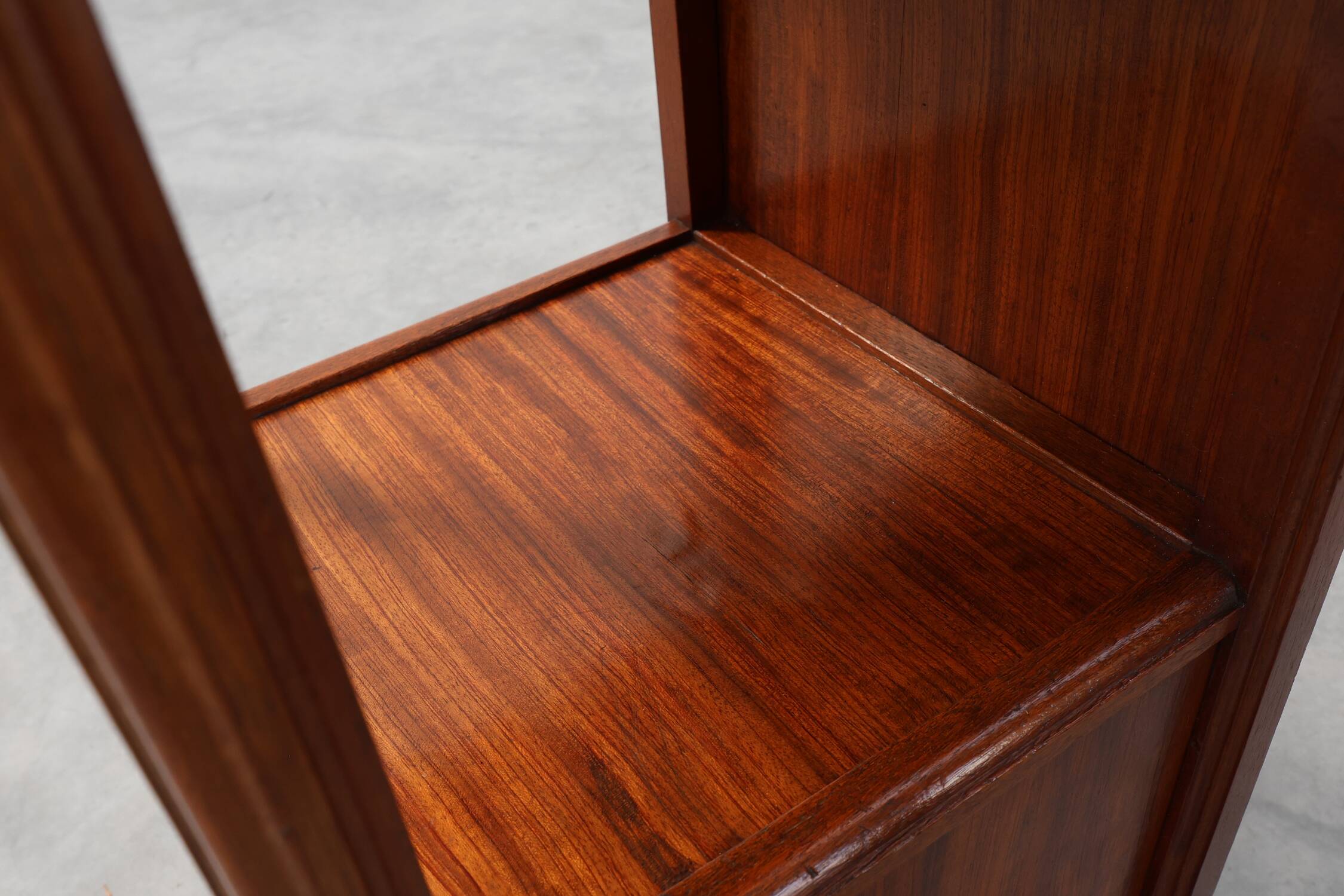 Pair Art Nouveau Nightstands with marble top by Paul Alexandre Dumas, Franc